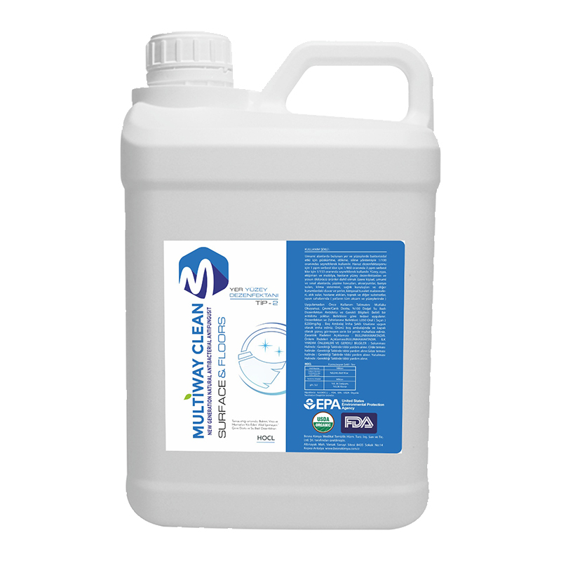 Surfaces and Floors Disinfectant 5 Lt